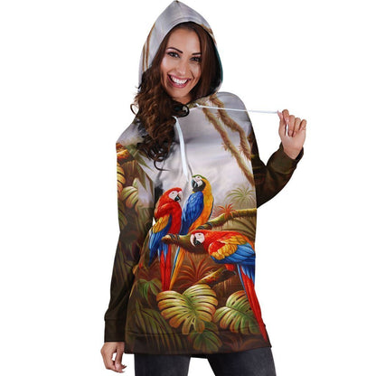 H2379B-Apparel-HbArts-Hoodie Dress-S-Vibe Cosy™
