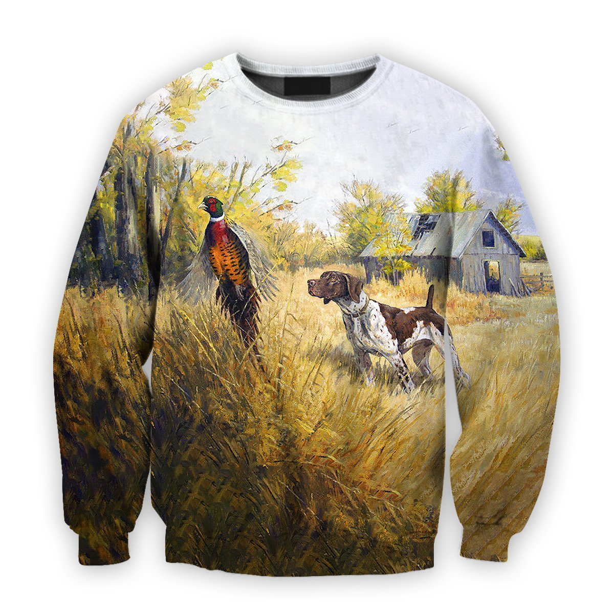 All Over Printed Pheasant Hunting Shirts-Apparel-MP-Sweatshirt-S-Vibe Cosy™
