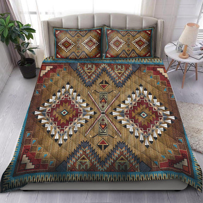Native American Pow Wow Quilt Bedding Set Pi200501S1-Quilt-MP-Twin-Vibe Cosy™
