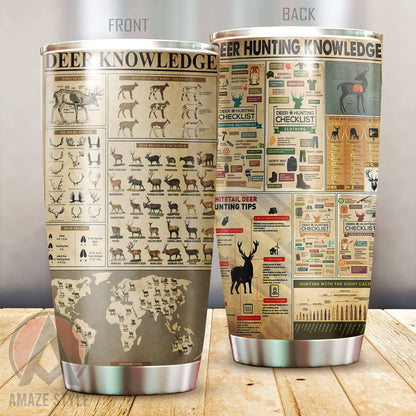 Deer Hunting Knowledge Tumbler TA032501-TA-Vibe Cosy™