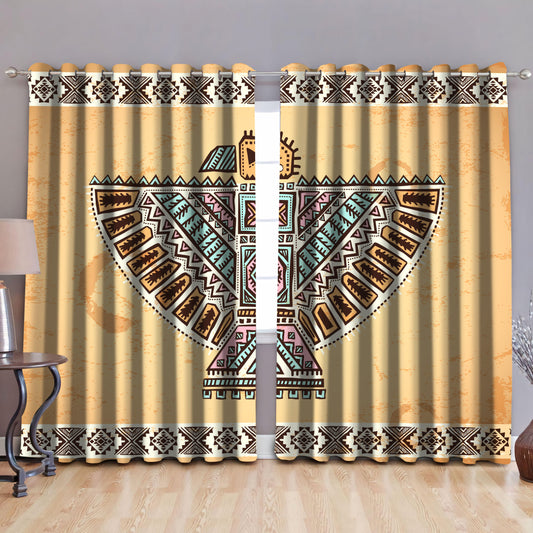 Native American Pattern Blackout Thermal Grommet Window Curtains Pi30052016-Curtains-MP-52'' x 63''-Vibe Cosy™