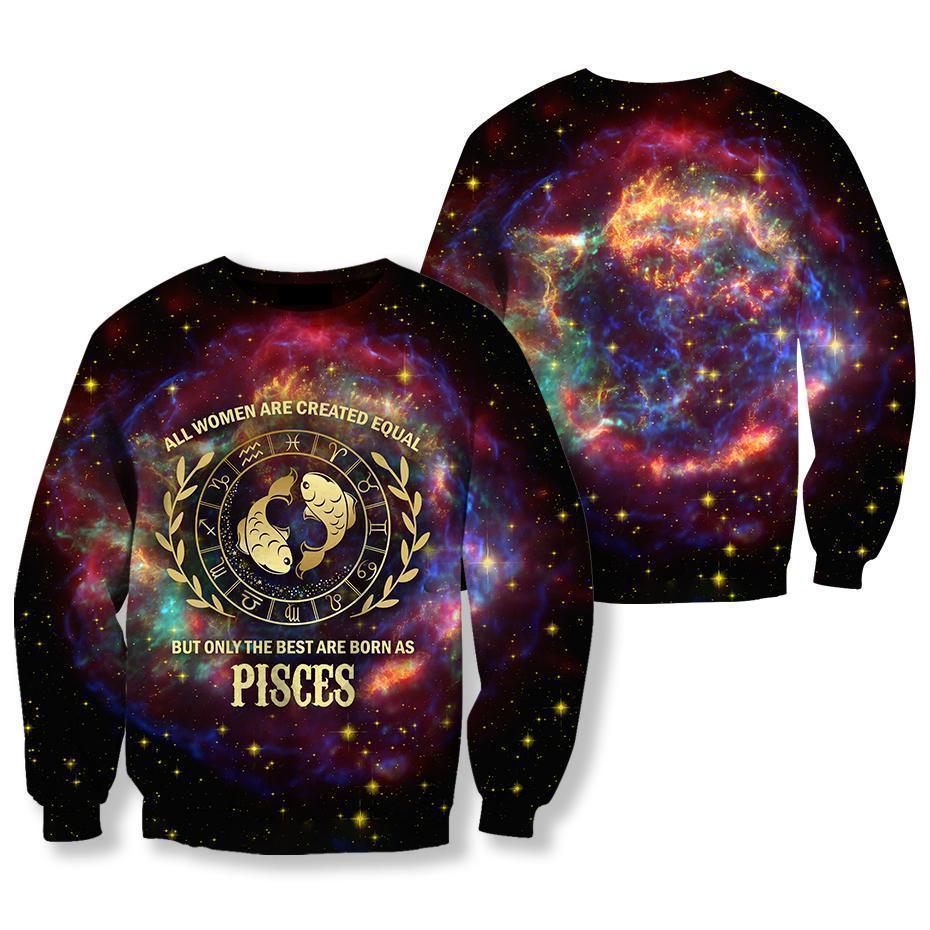 All Over Printed Pisces Horoscope Hoodie-Apparel-NTH-Sweatshirt-S-Vibe Cosy™
