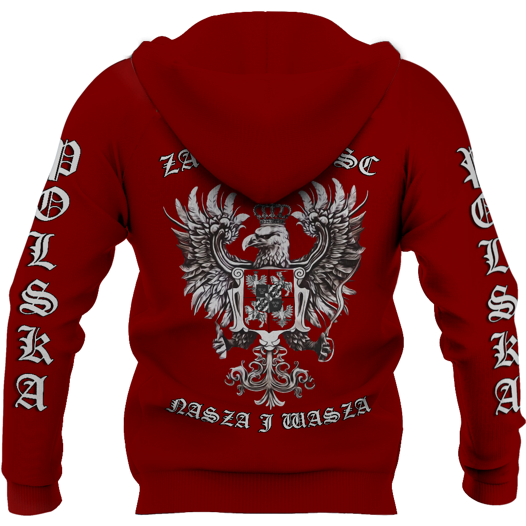 Polish Eagle Hoodie HC1703-Apparel-Huyencass-Hoodie-S-Vibe Cosy™