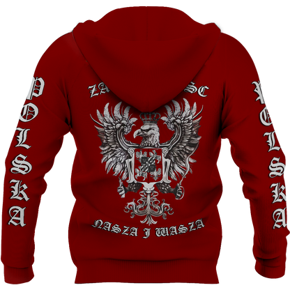 Polish Eagle Hoodie HC1703-Apparel-Huyencass-Hoodie-S-Vibe Cosy™