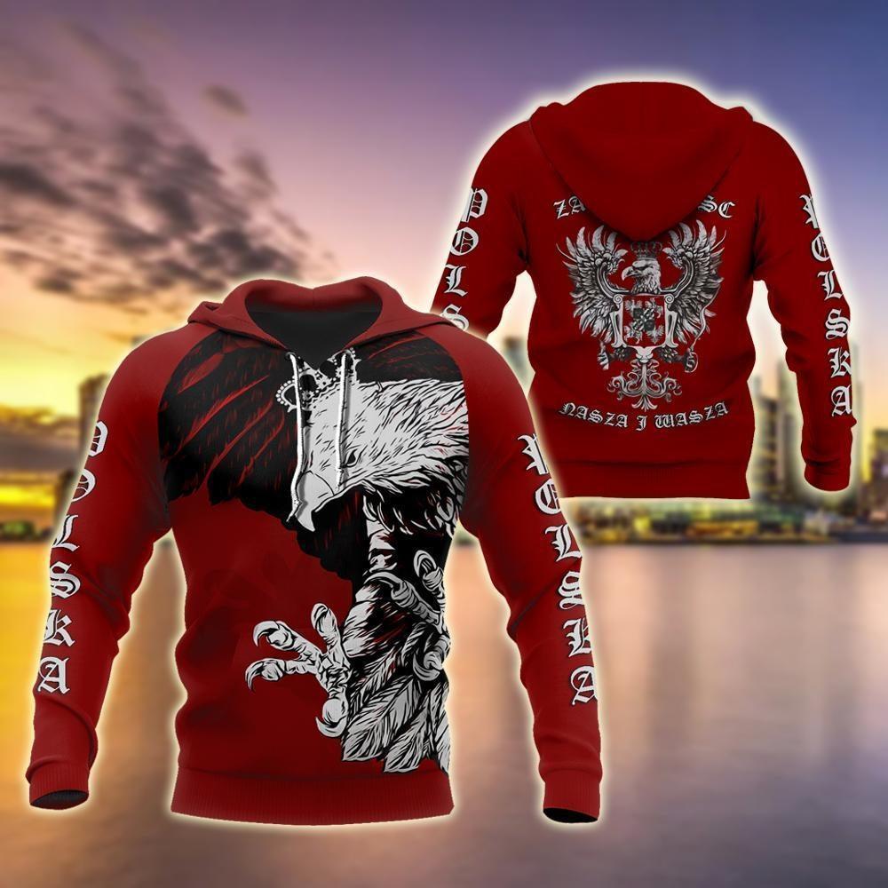 Polish Eagle Hoodie HC1703-Apparel-Huyencass-Hoodie-S-Vibe Cosy™