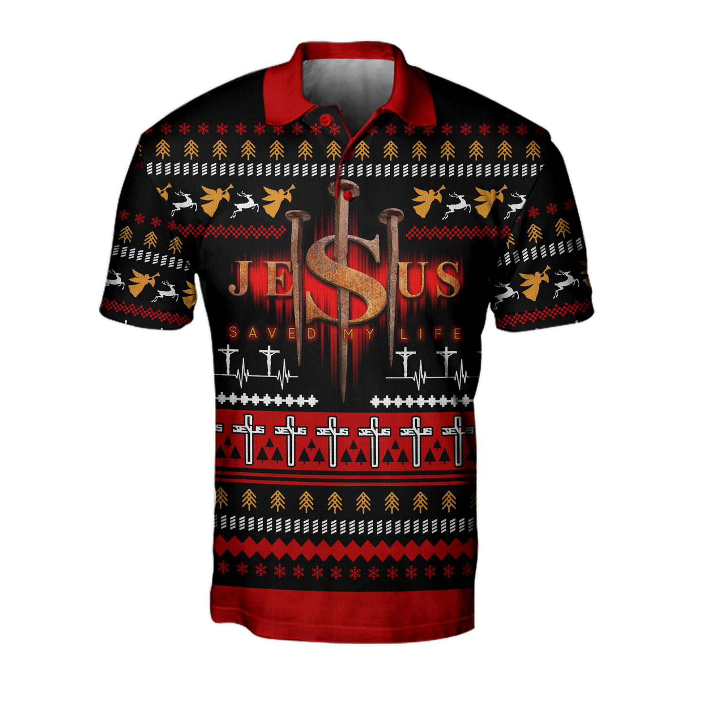 Premium Christian Jesus Catholic 3D Printed Unisex Shirts
