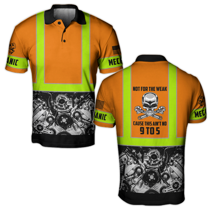 Mechanic Not For The Weak 3D All Over Printed Hoodie For Men and Women Pi10102004