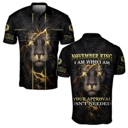 November King 3D All Over Printed Shirts Pi02102001S11
