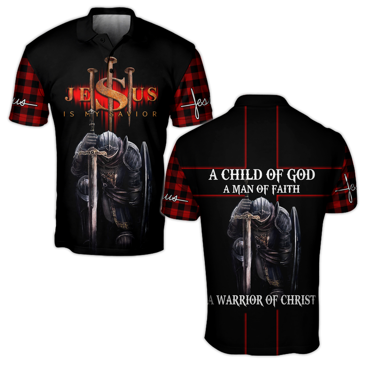 Premium Christian Jesus Catholic 3D Printed Unisex Shirts