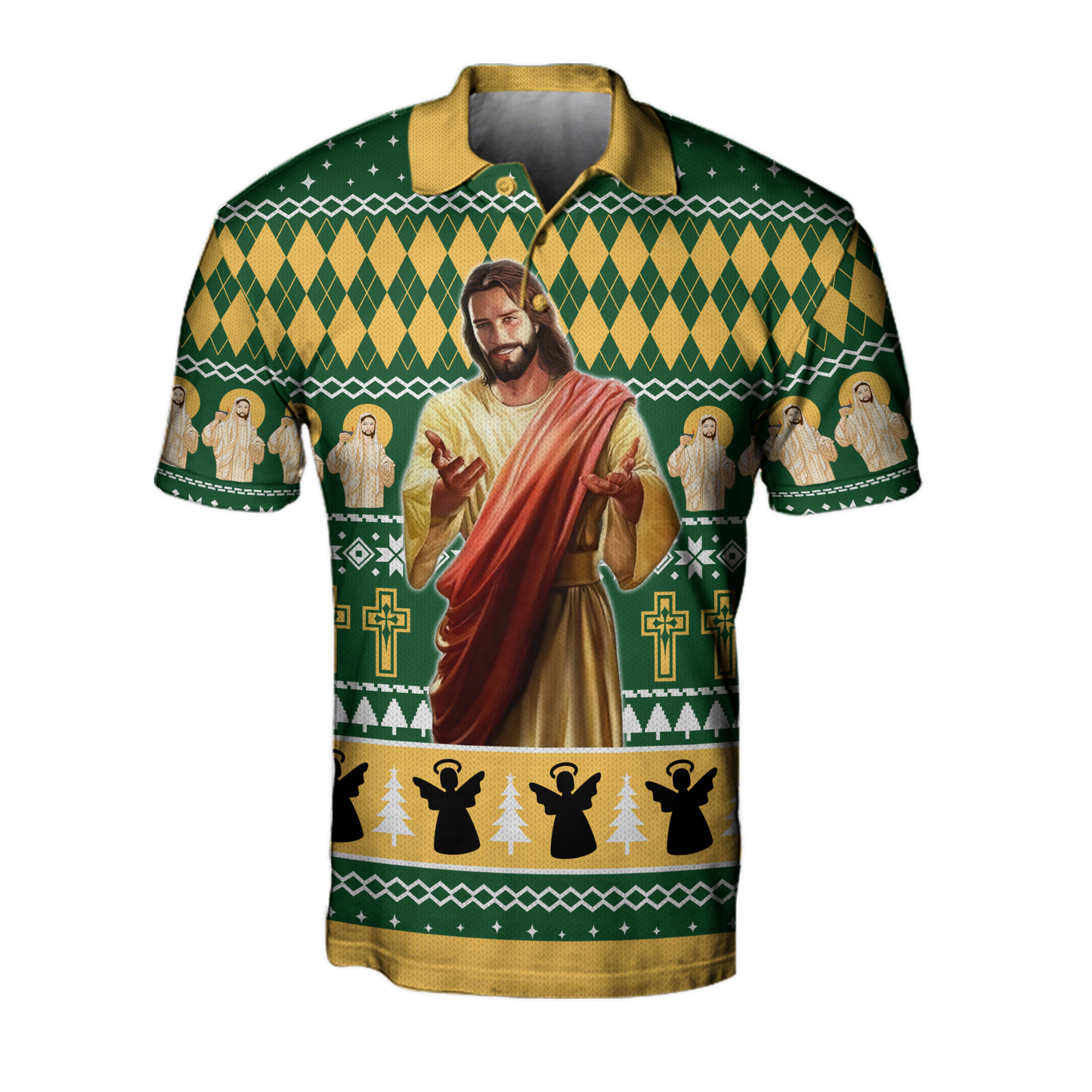 Premium Christian Jesus Catholic 3D Printed Unisex Shirts