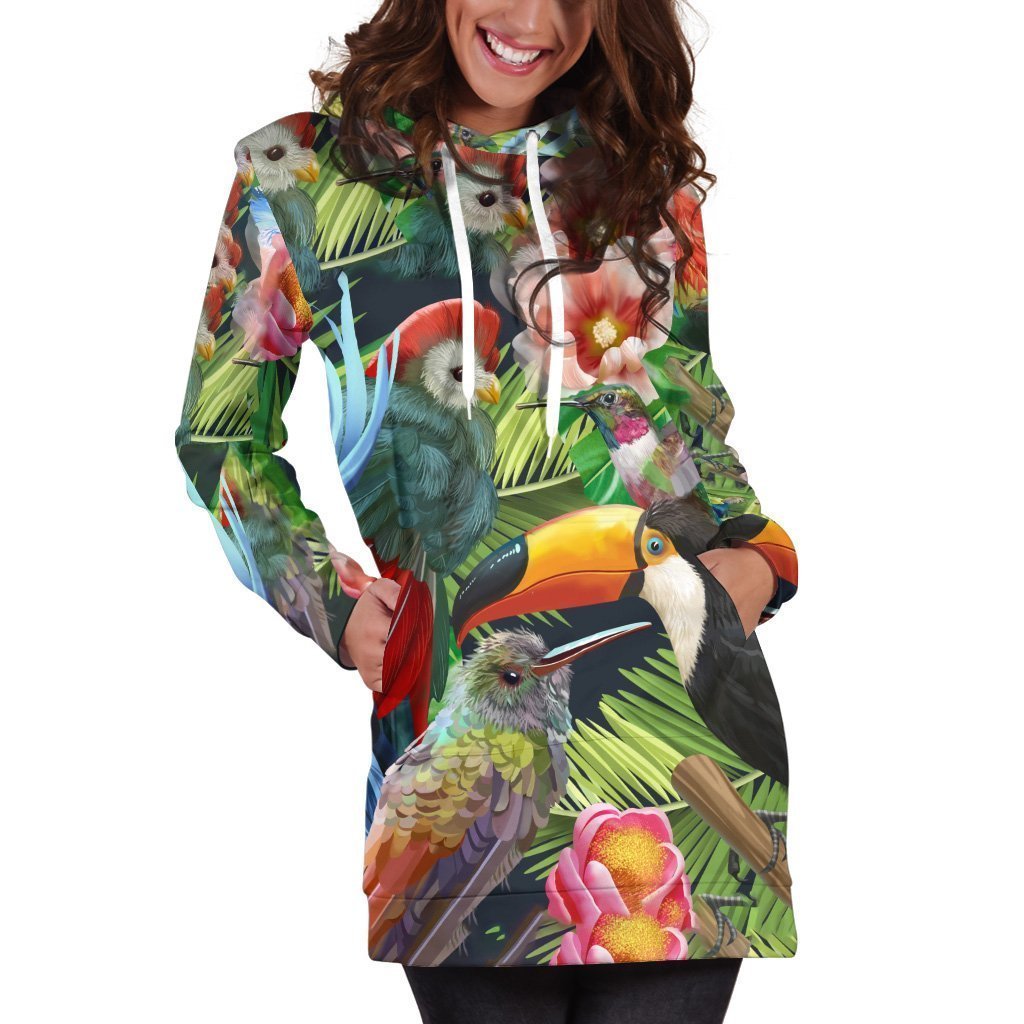 H2379B-Apparel-HbArts-Hoodie Dress-S-Vibe Cosy™