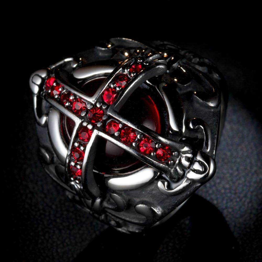 Knights Templar Cross Rings RI1-Rings-HP Arts-7-Vibe Cosy™
