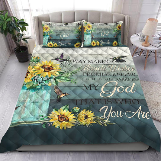 My God-Jesus Quilt Bedding Set QB05232004-TA-Quilt-TA-King-Vibe Cosy™