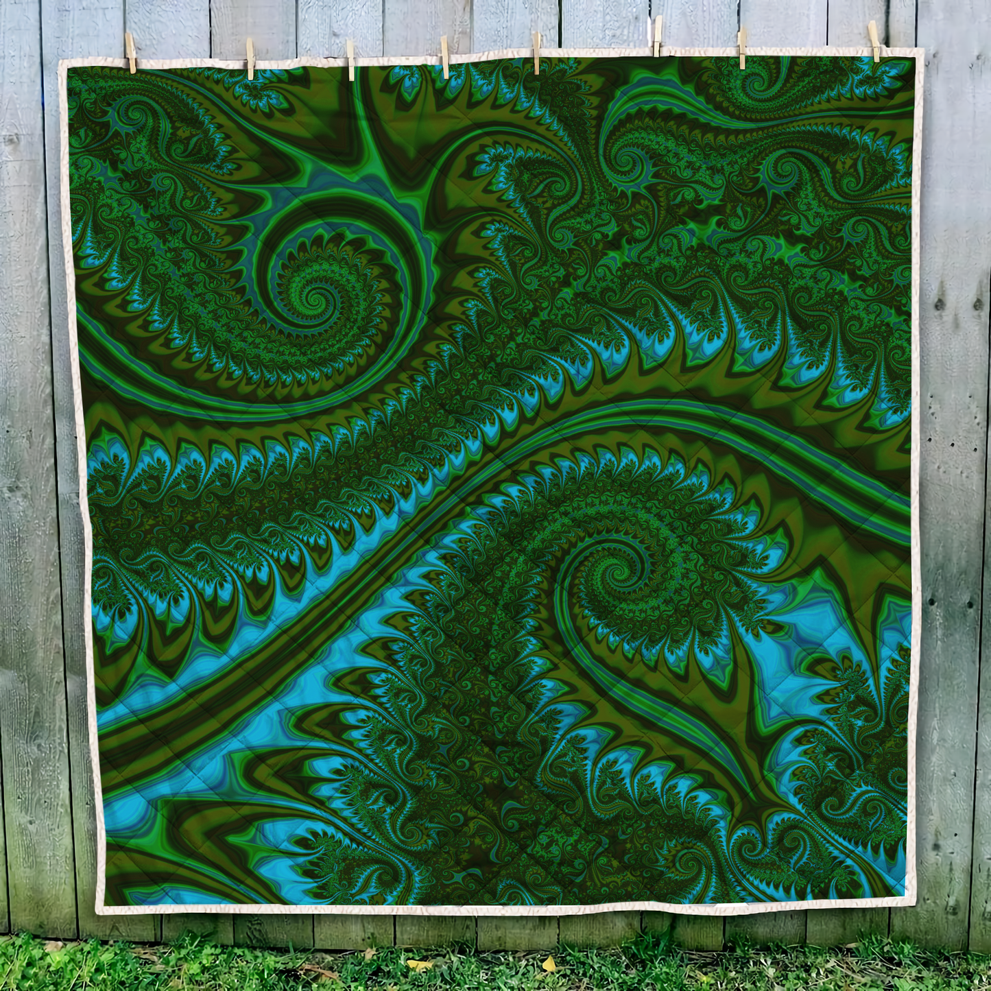 Premium Koru Fern Quilt