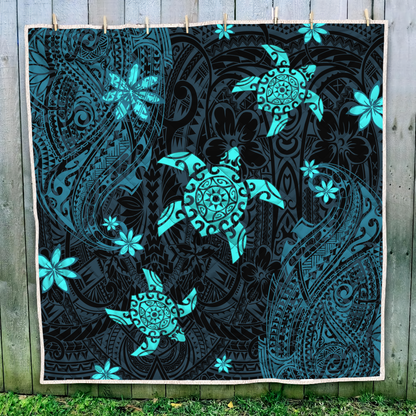 Premium Three Turtles Quilt