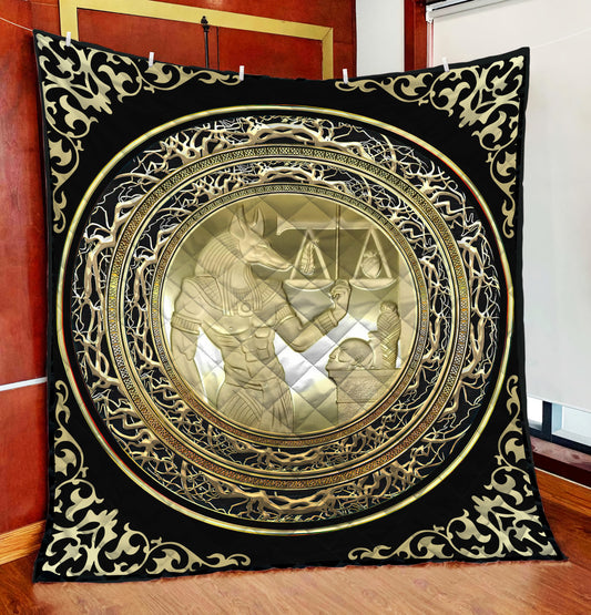 Ancient Egypt 3D All Over Printed Quilt