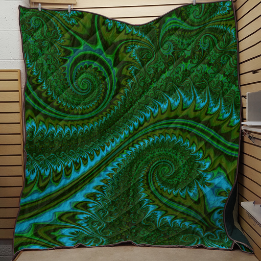 Premium Koru Fern Quilt