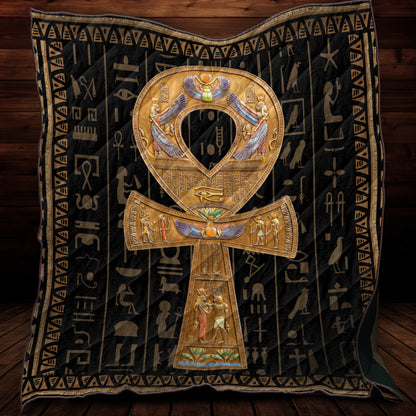 Ancient Egypt 3D All Over Printed Quilt