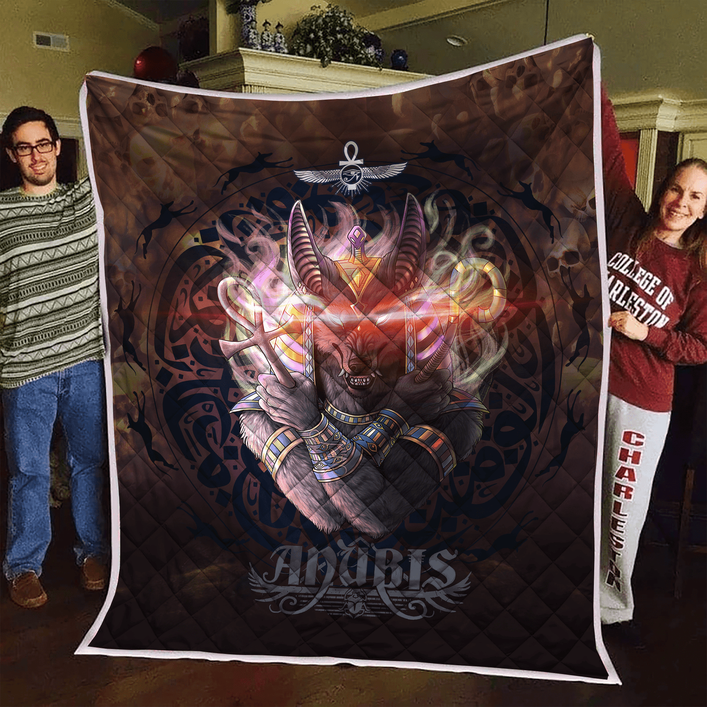 Ancient Egypt 3D All Over Printed Quilt