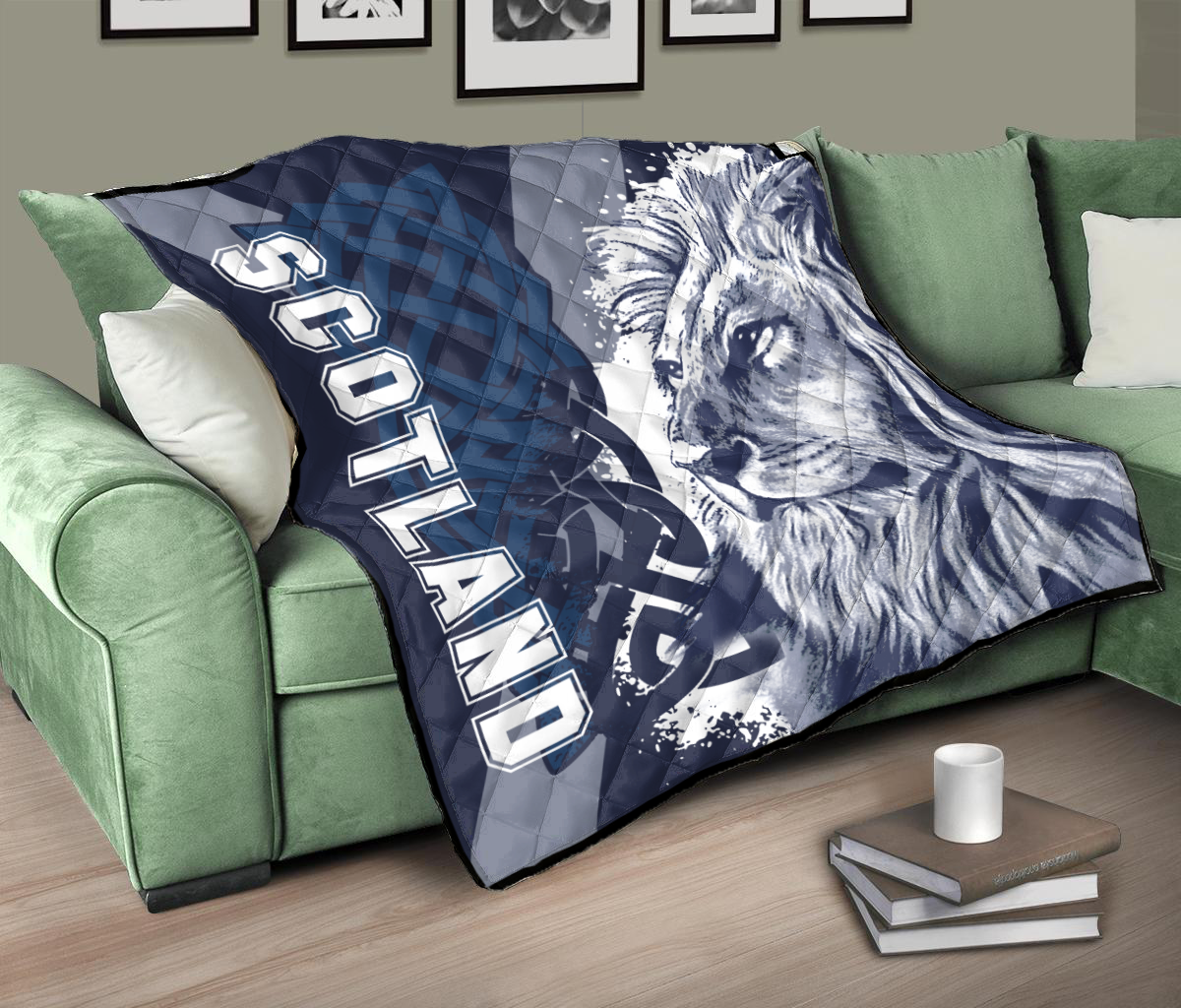 Premium Scotlish Lion King Quilt