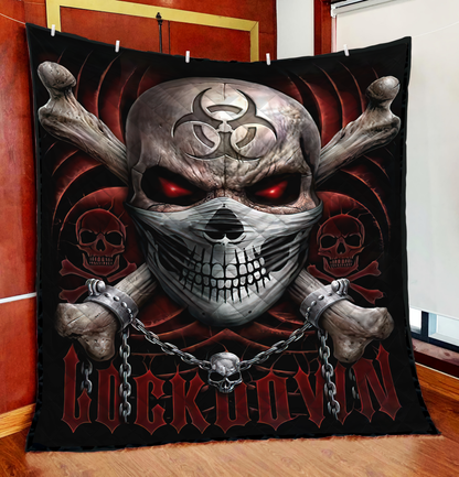 Cool Skulls Quilt Blanket DA03122001
