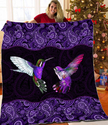 Hummingbird  3D All Over Printed  Blanket  NTN15052101