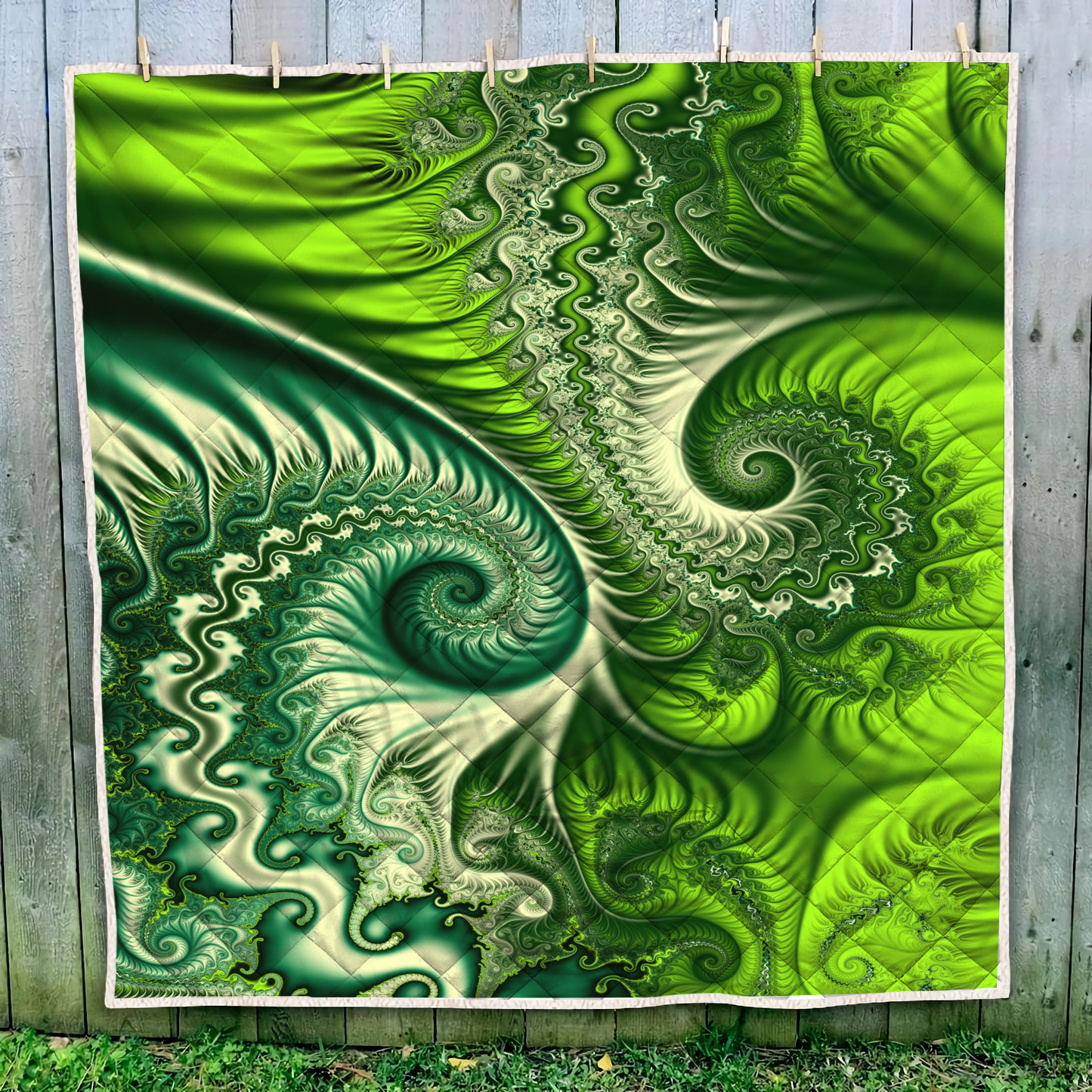 Premium Koru Fern Quilt