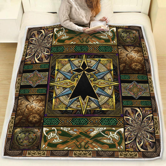 Celtic 3D All Over Printed Quilt