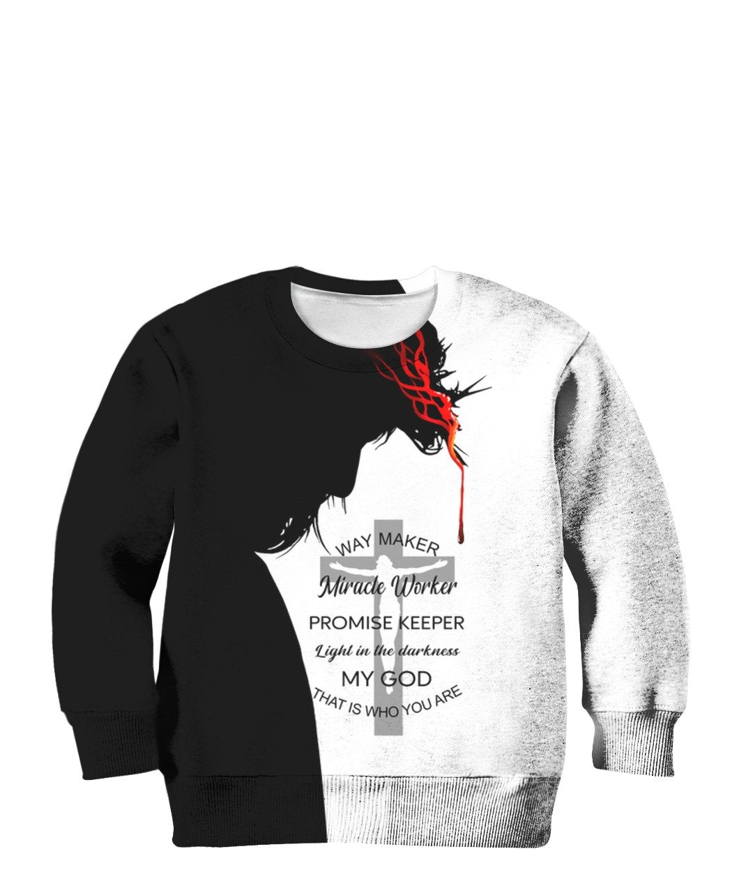 JESUS - WAY MAKER - KID-Apparel-RoosterArt-Sweatshirt-YOUTH XS-Vibe Cosy™