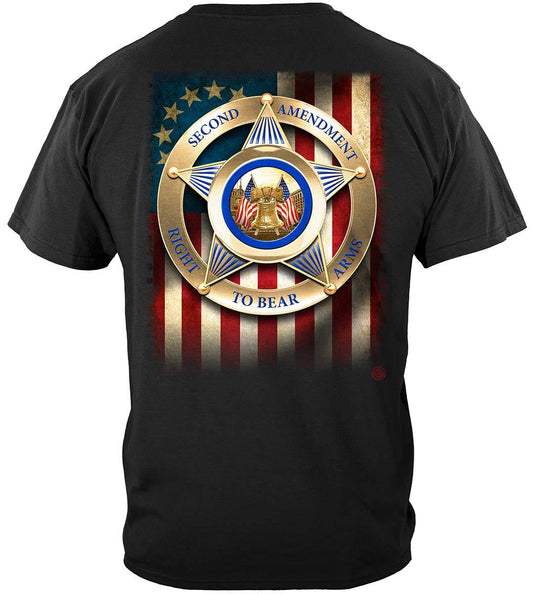 Vibecosy 2nd Amendment Colonial Flag Premium T-Shirt