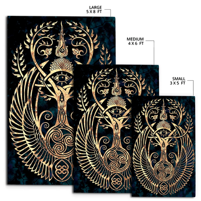 Egyptian Sacred Geometry TattooRug XT TNA04022106