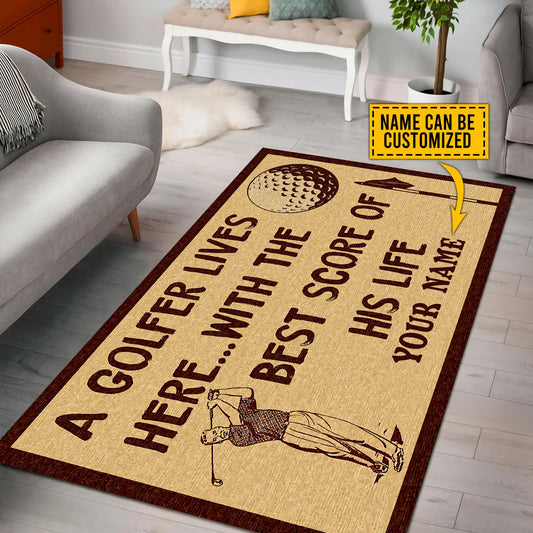 Custom Name XT Golf Lover RUG XT NTN07052103