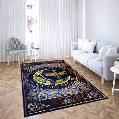 Premium Sun And Moon Wicca All Over Printed Rug