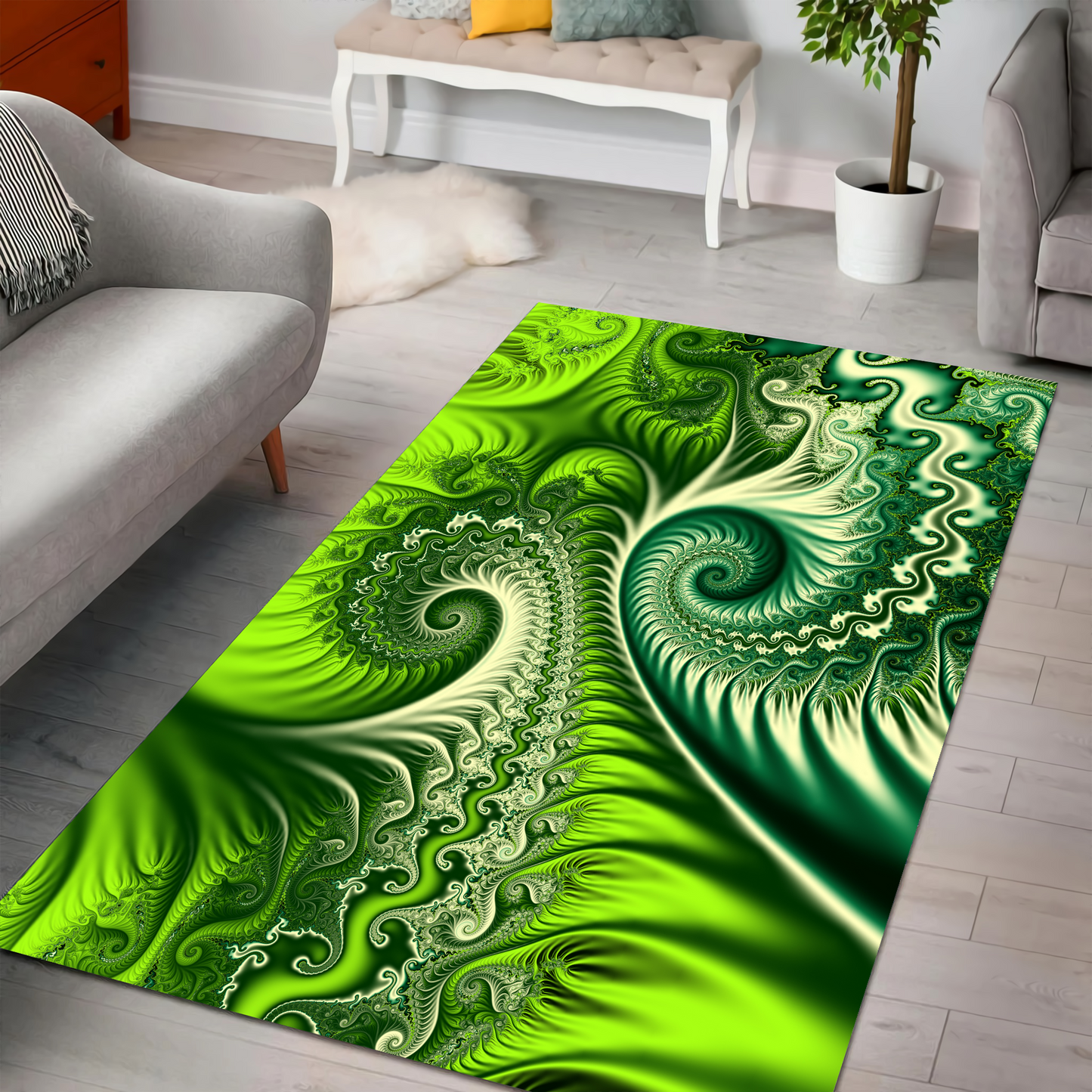 Premium Koru Fern Rug