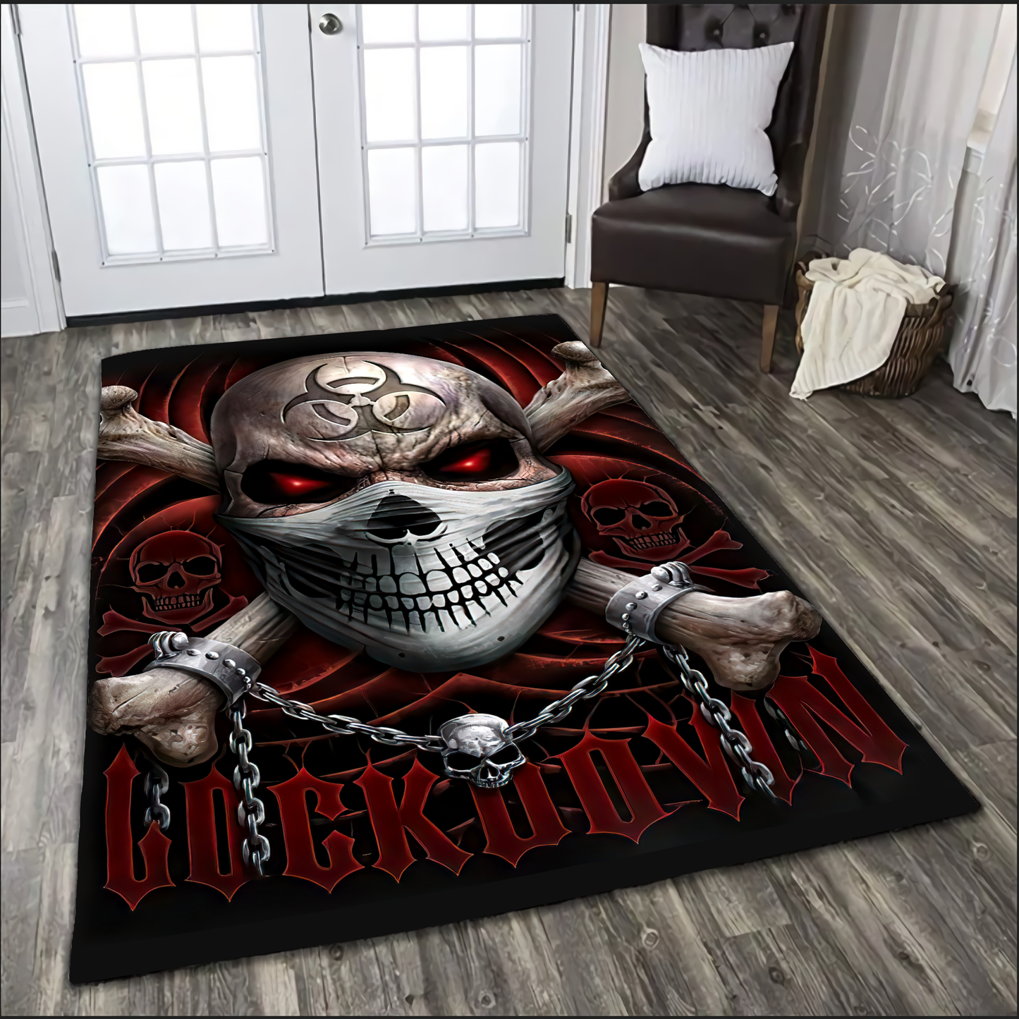 Cool Skull Rug DA03122001