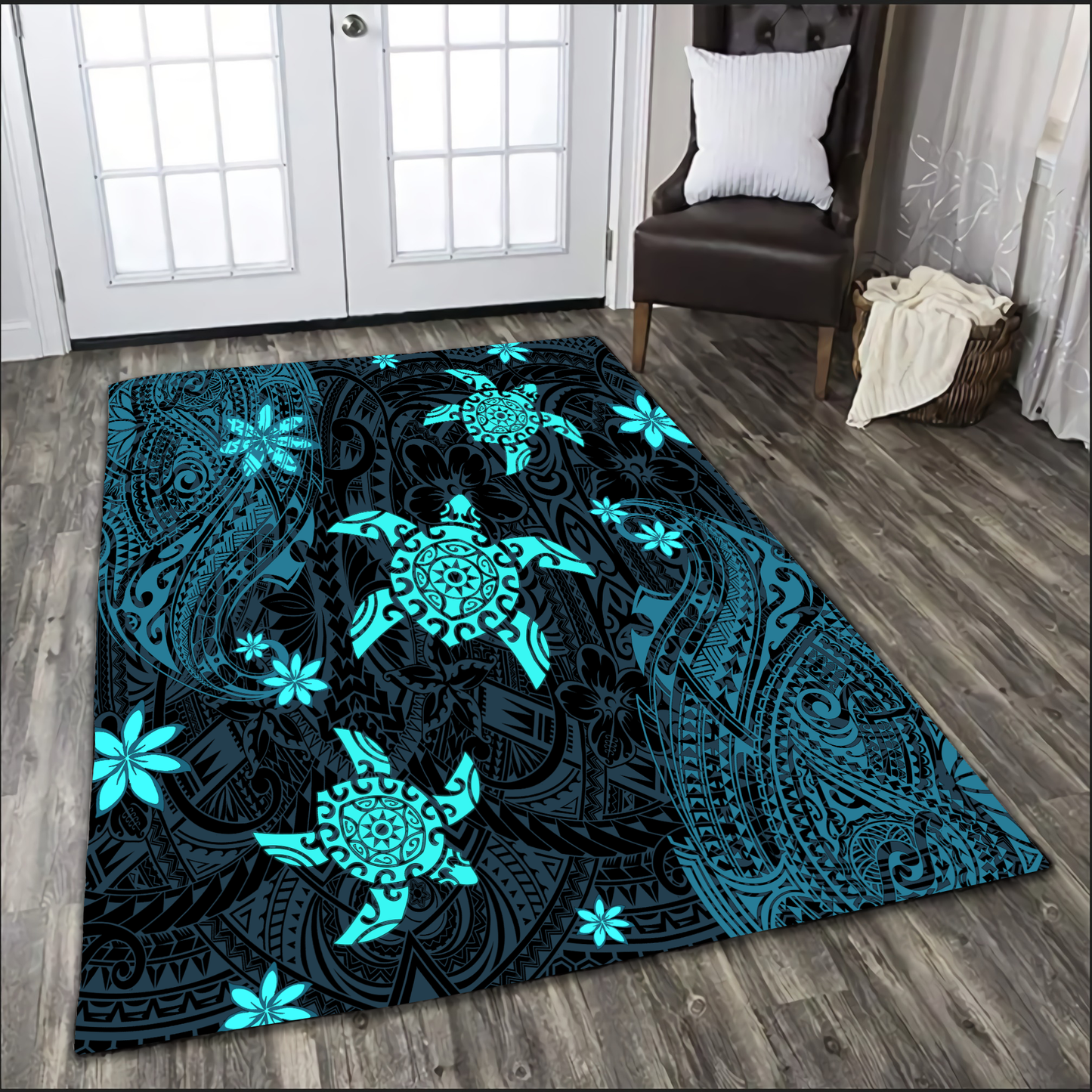 Premium Three Turtles Rug