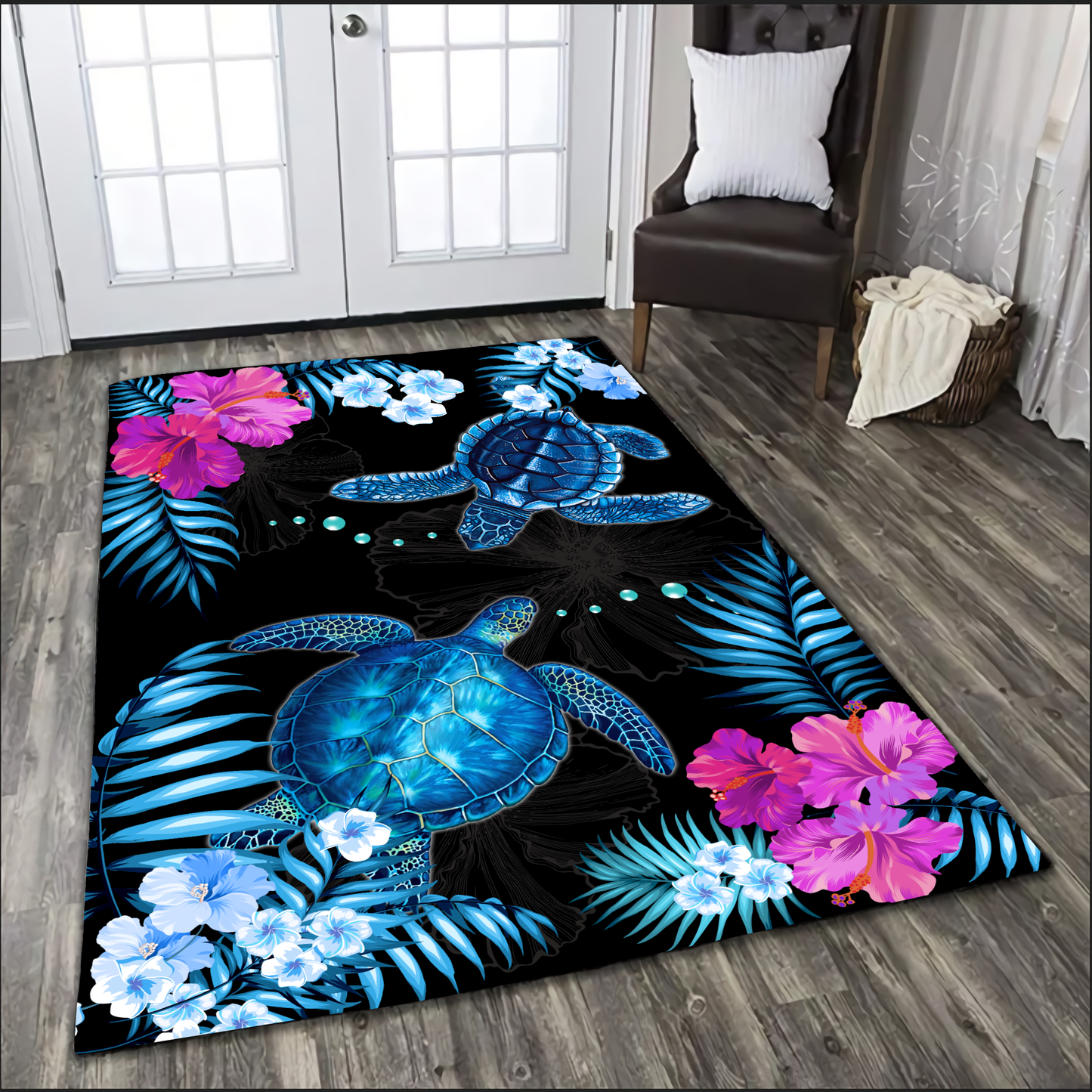 Premium Love Turtle Rug
