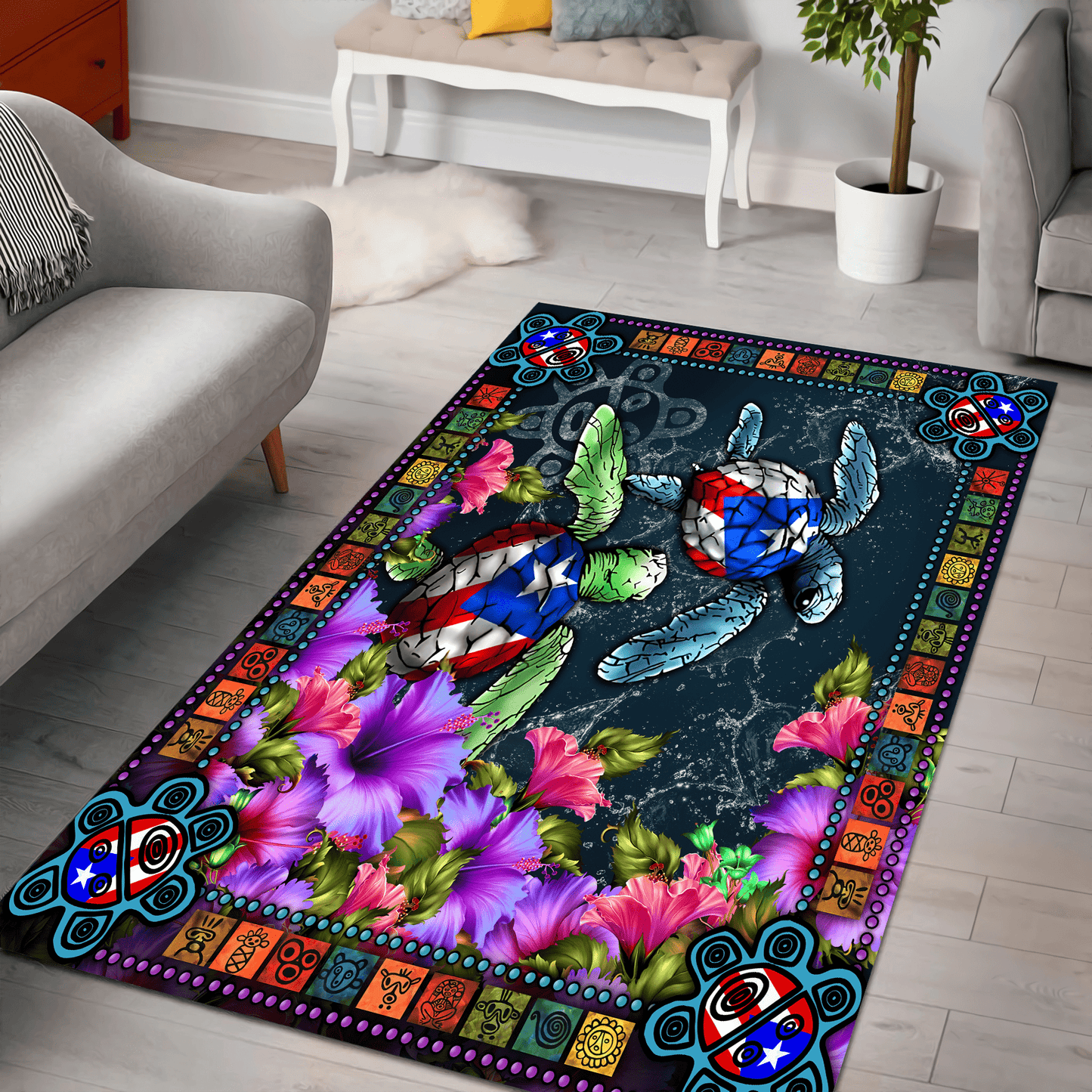 Puerto Rico Rug