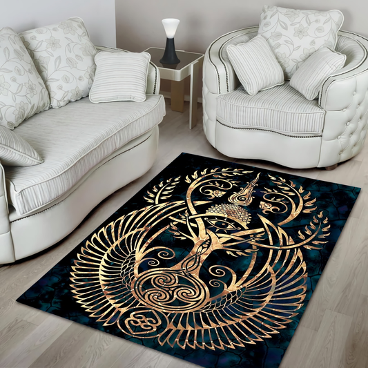 Egyptian Sacred Geometry TattooRug XT TNA04022106