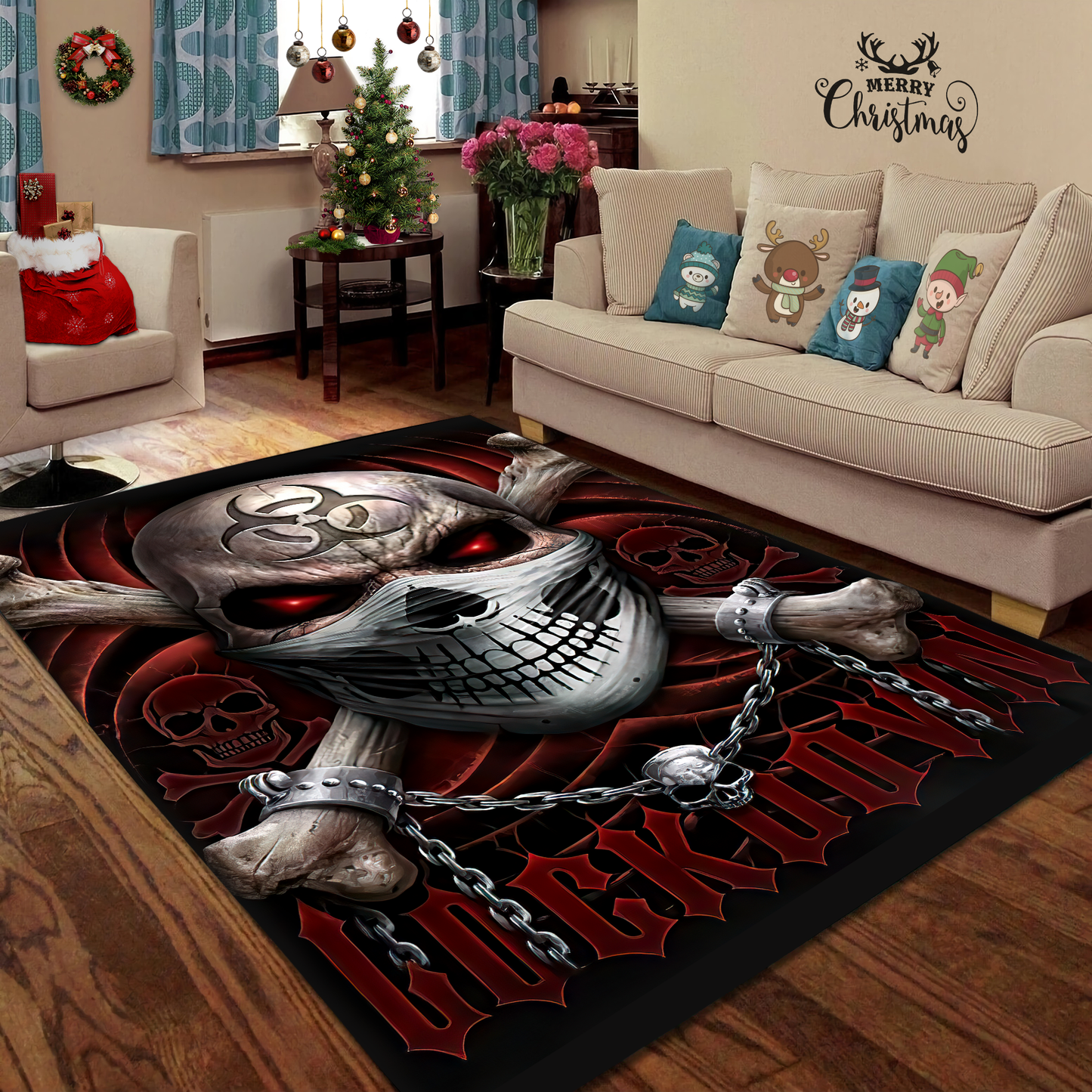 Cool Skull Rug DA03122001