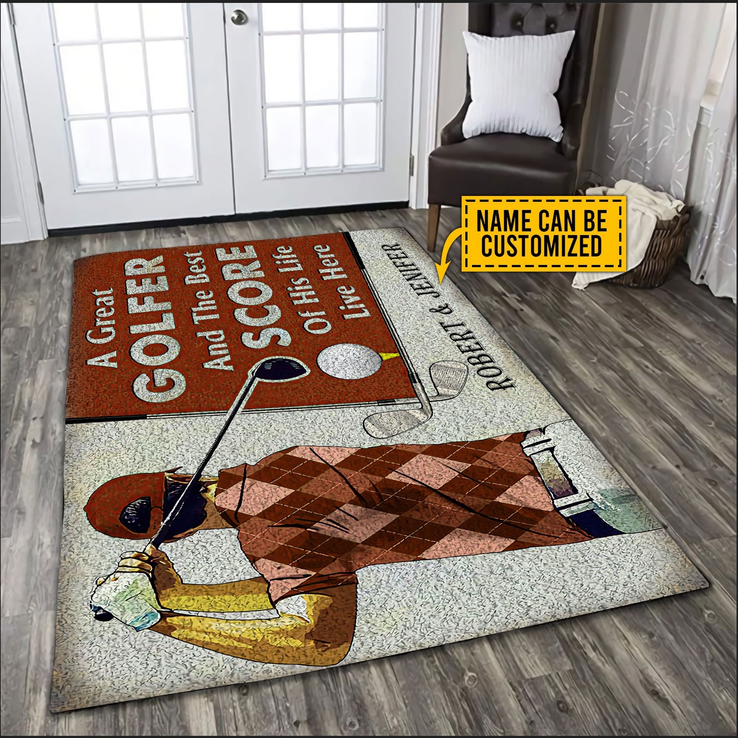 Custom Name XT Golf Lover RUG XT NTN06052101