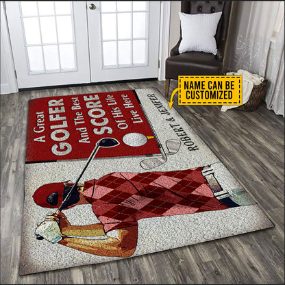 Custom Name XT Golf Lover RUG XT NTN06052101