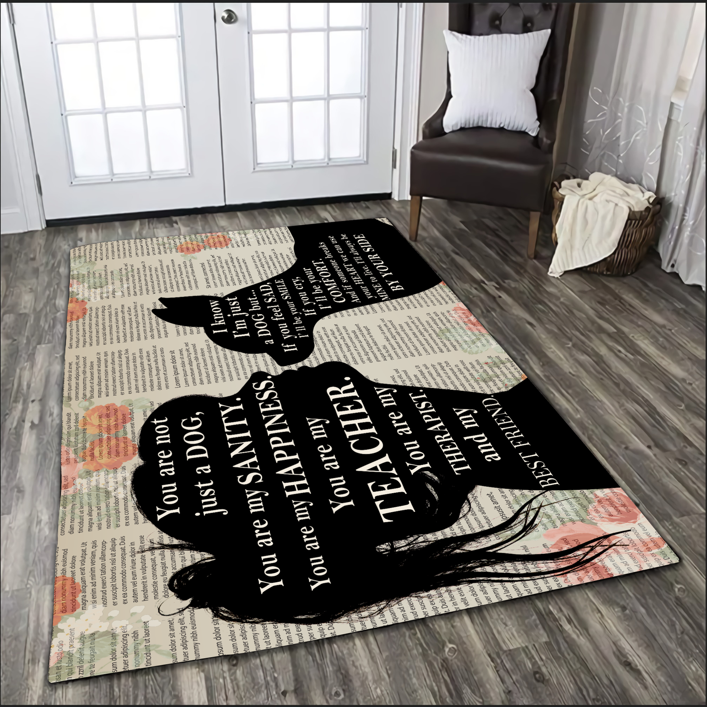 Love My Dog Rug SN23012101