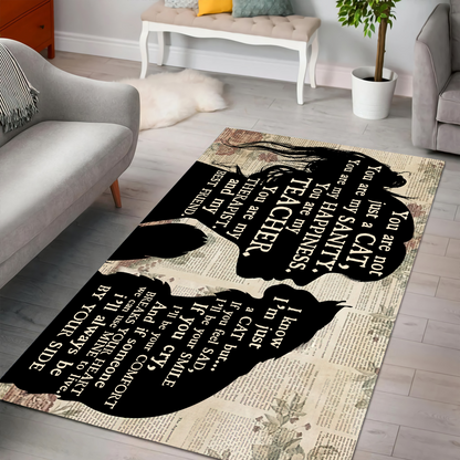 Kiss My Cute Cat Premium Rug MH19012102