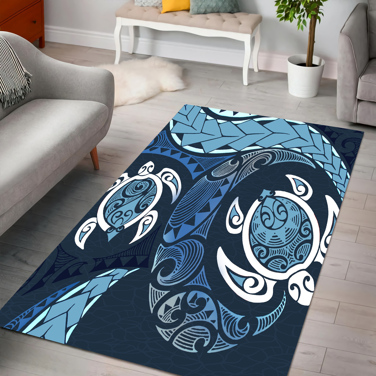 Premium Two Turtles Rug