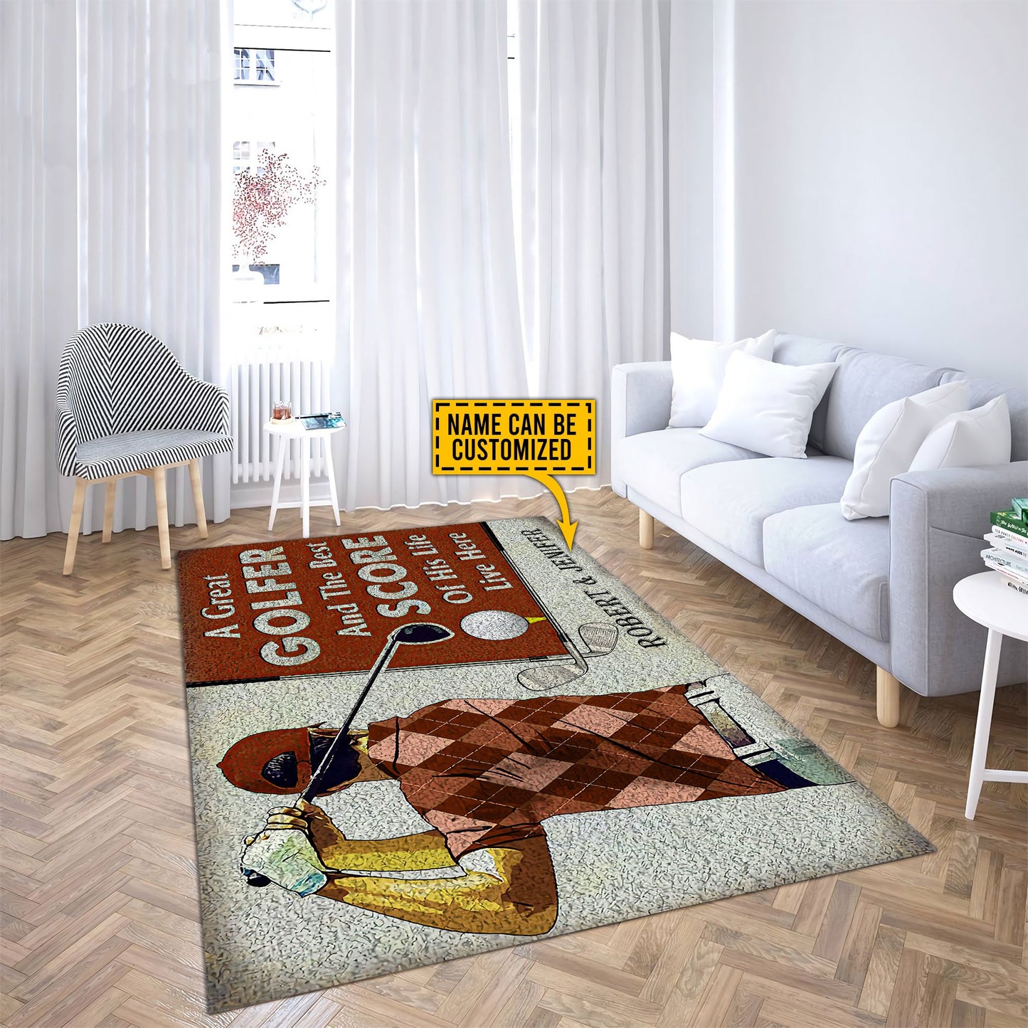 Custom Name XT Golf Lover RUG XT NTN06052101