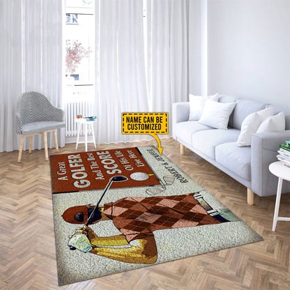 Custom Name XT Golf Lover RUG XT NTN06052101