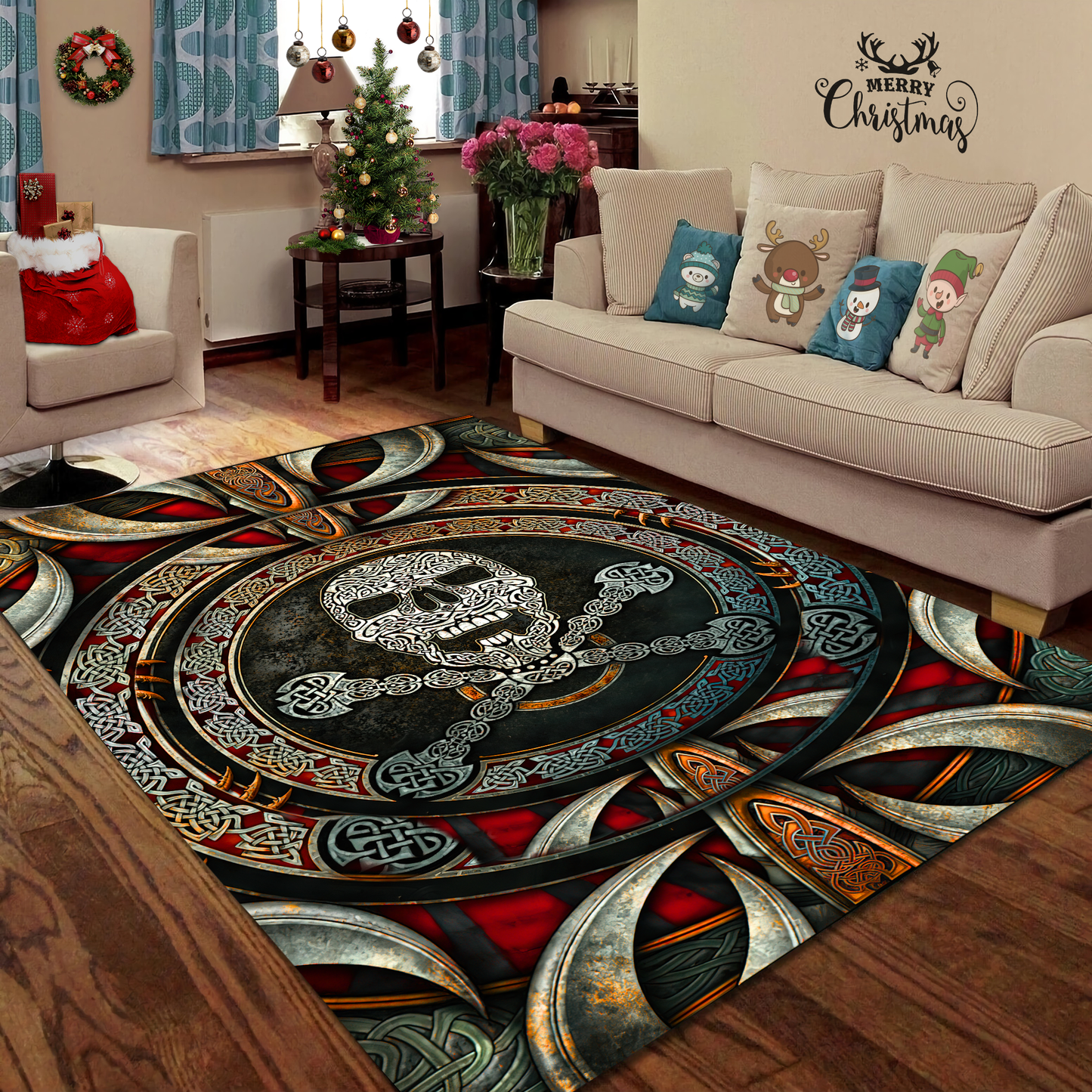 Celtic Skull Rug MH01032104