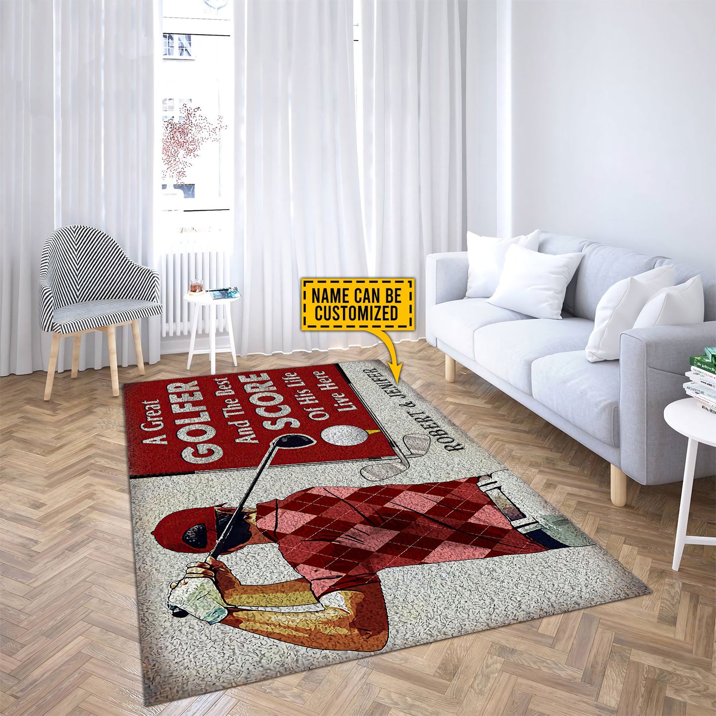 Custom Name XT Golf Lover RUG XT NTN06052101