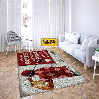 Custom Name XT Golf Lover RUG XT NTN06052101